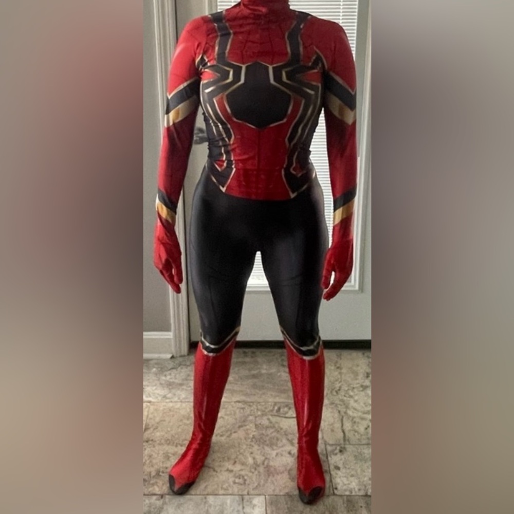 Unisex Iron Spider-Man Costume Cosplay